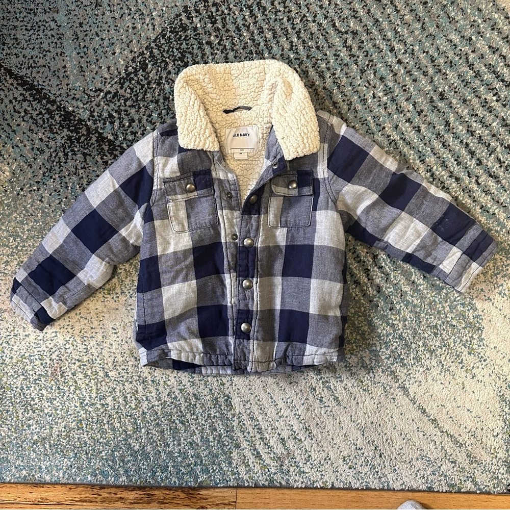 Old Navy toddler sherpa jacket